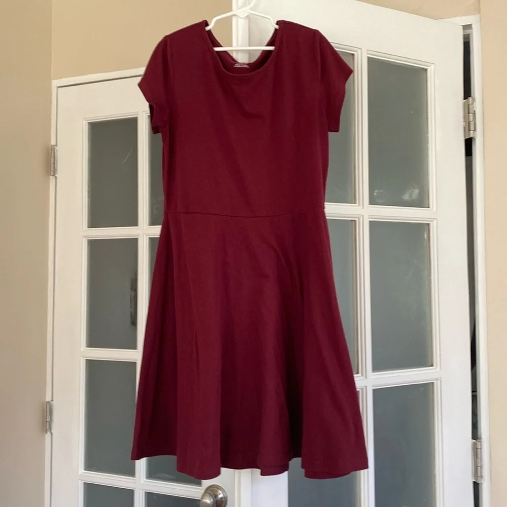 Girls everyday dress - Rubine